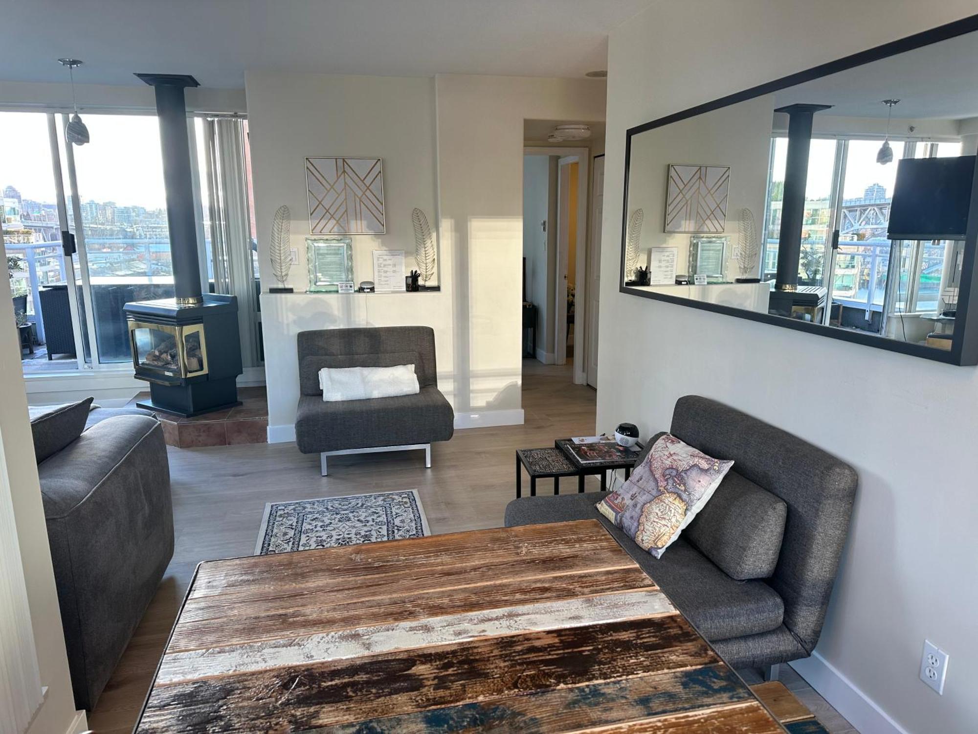 Penthouses Of Beach Ave Vancouver Ngoại thất bức ảnh